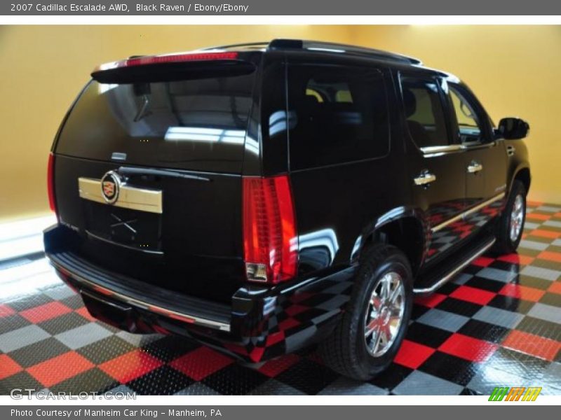 Black Raven / Ebony/Ebony 2007 Cadillac Escalade AWD