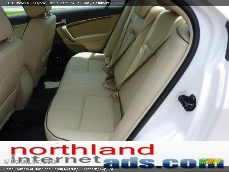 White Platinum Tri-Coat / Cashmere 2011 Lincoln MKZ Hybrid