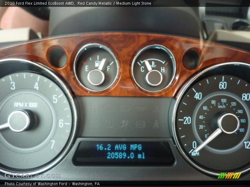  2010 Flex Limited EcoBoost AWD Limited EcoBoost AWD Gauges