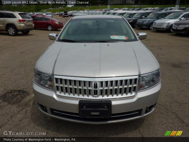 Silver Birch Metallic / Dark Charcoal 2008 Lincoln MKZ Sedan