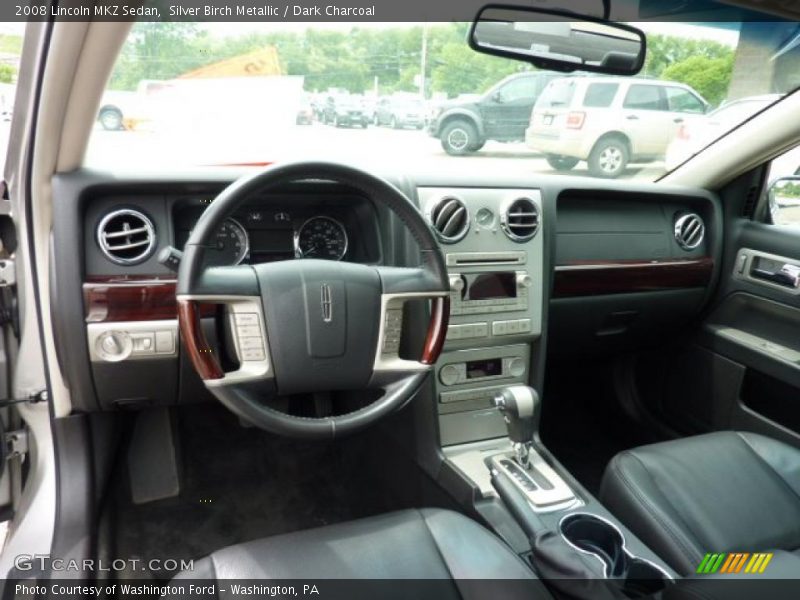Silver Birch Metallic / Dark Charcoal 2008 Lincoln MKZ Sedan