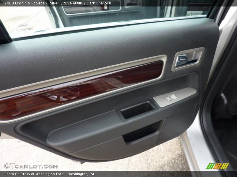 Silver Birch Metallic / Dark Charcoal 2008 Lincoln MKZ Sedan