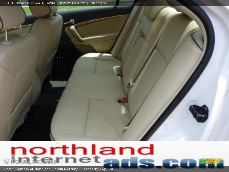 White Platinum Tri-Coat / Cashmere 2011 Lincoln MKZ AWD