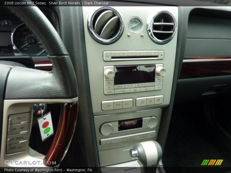 Silver Birch Metallic / Dark Charcoal 2008 Lincoln MKZ Sedan