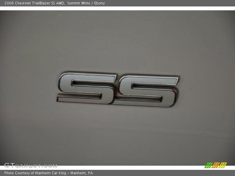 Summit White / Ebony 2006 Chevrolet TrailBlazer SS AWD