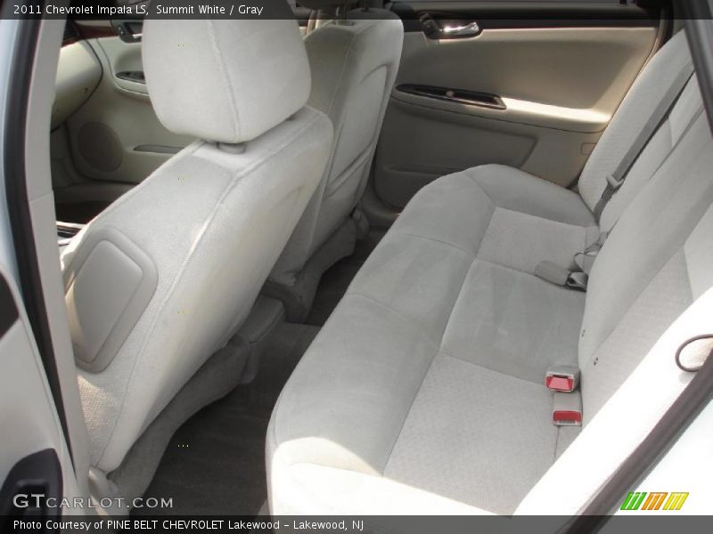 Summit White / Gray 2011 Chevrolet Impala LS