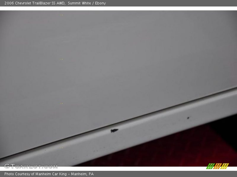 Summit White / Ebony 2006 Chevrolet TrailBlazer SS AWD
