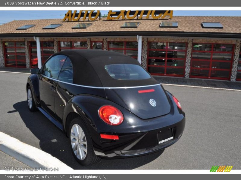 Black / Black 2009 Volkswagen New Beetle 2.5 Convertible