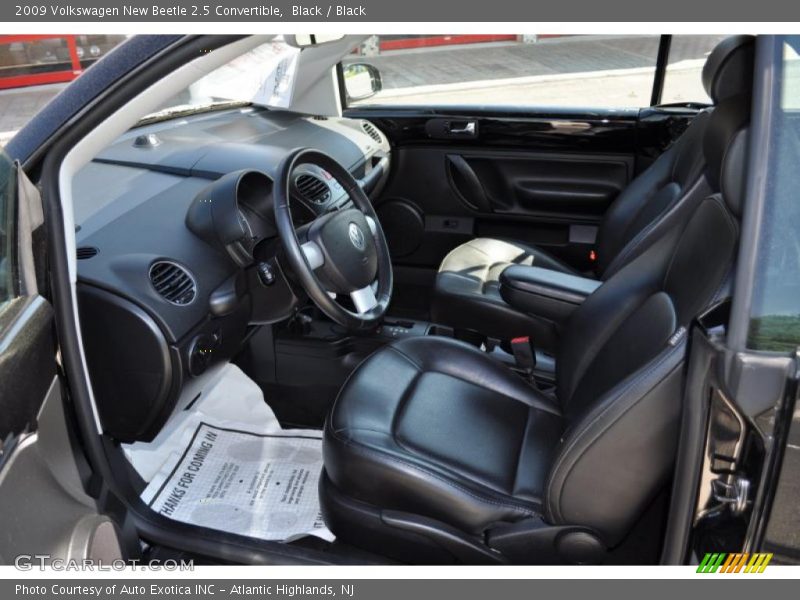  2009 New Beetle 2.5 Convertible Black Interior