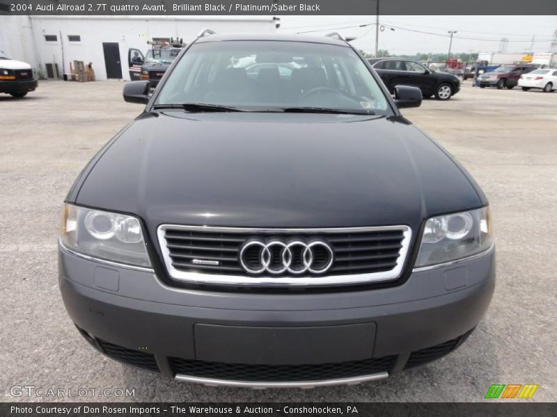 Brilliant Black / Platinum/Saber Black 2004 Audi Allroad 2.7T quattro Avant