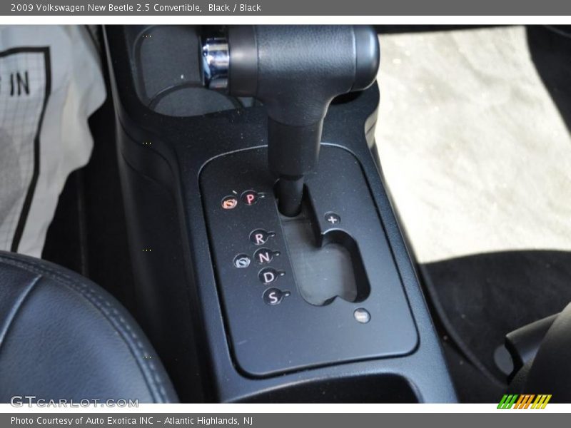  2009 New Beetle 2.5 Convertible 6 Speed Tiptronic Automatic Shifter