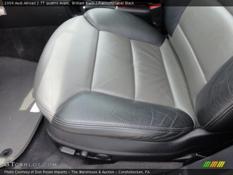 Brilliant Black / Platinum/Saber Black 2004 Audi Allroad 2.7T quattro Avant