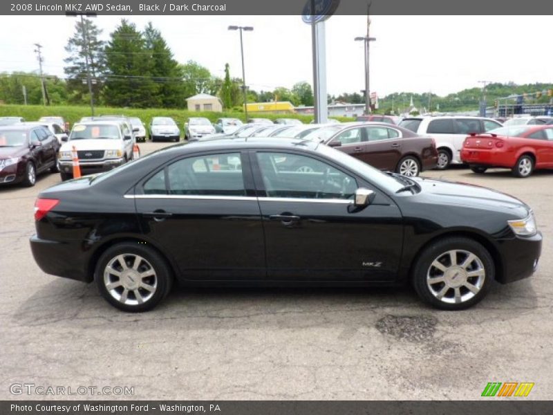 Black / Dark Charcoal 2008 Lincoln MKZ AWD Sedan