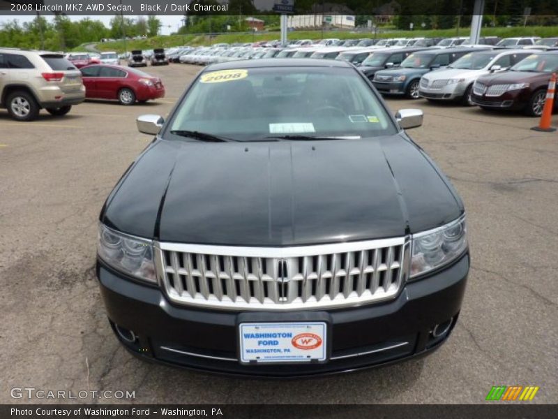 Black / Dark Charcoal 2008 Lincoln MKZ AWD Sedan