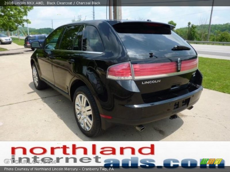 Black Clearcoat / Charcoal Black 2008 Lincoln MKX AWD