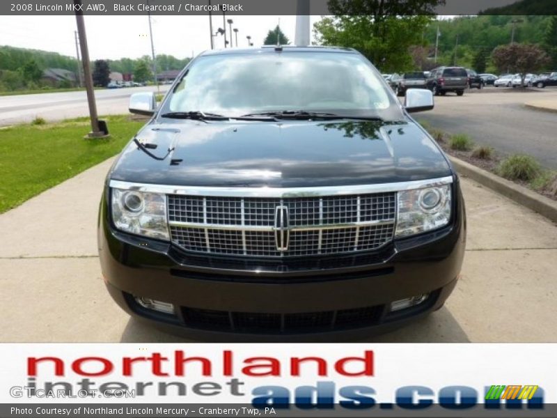 Black Clearcoat / Charcoal Black 2008 Lincoln MKX AWD