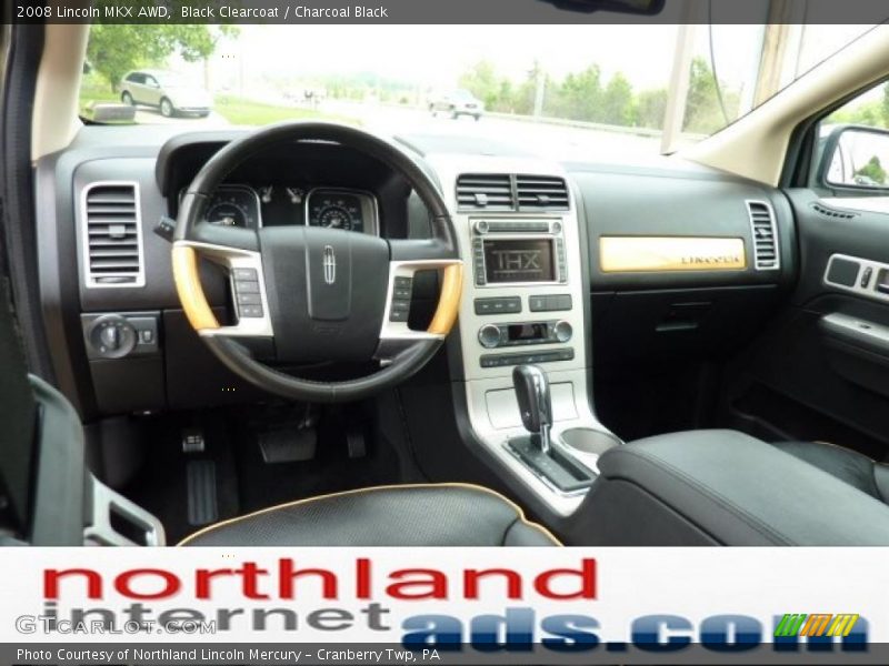 Black Clearcoat / Charcoal Black 2008 Lincoln MKX AWD