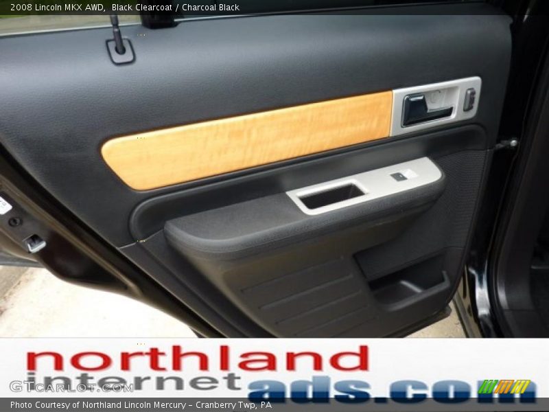 Black Clearcoat / Charcoal Black 2008 Lincoln MKX AWD