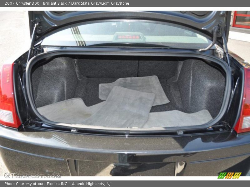 Brilliant Black / Dark Slate Gray/Light Graystone 2007 Chrysler 300
