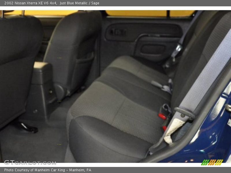 Just Blue Metallic / Sage 2002 Nissan Xterra XE V6 4x4