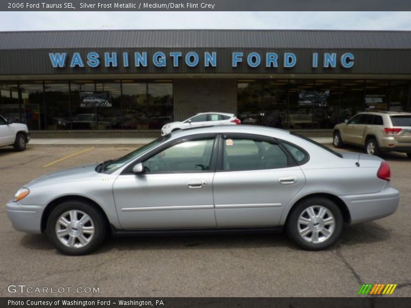 Silver Frost Metallic / Medium/Dark Flint Grey 2006 Ford Taurus SEL