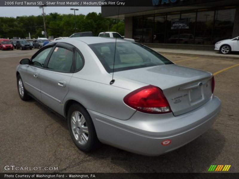 Silver Frost Metallic / Medium/Dark Flint Grey 2006 Ford Taurus SEL