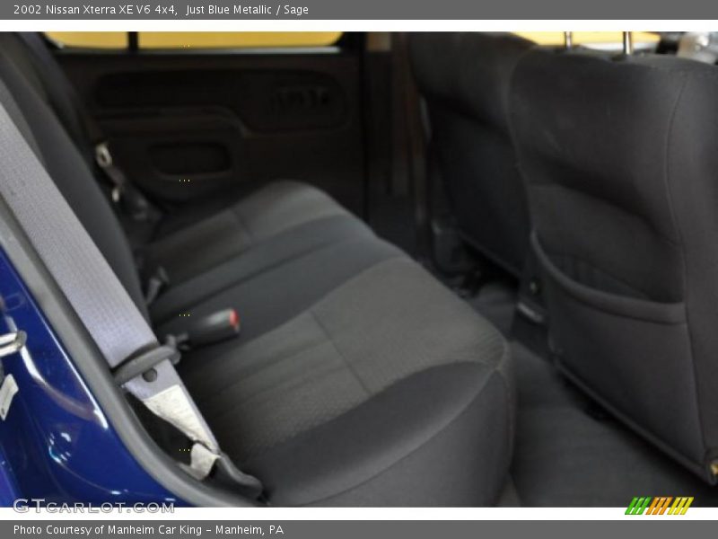 Just Blue Metallic / Sage 2002 Nissan Xterra XE V6 4x4