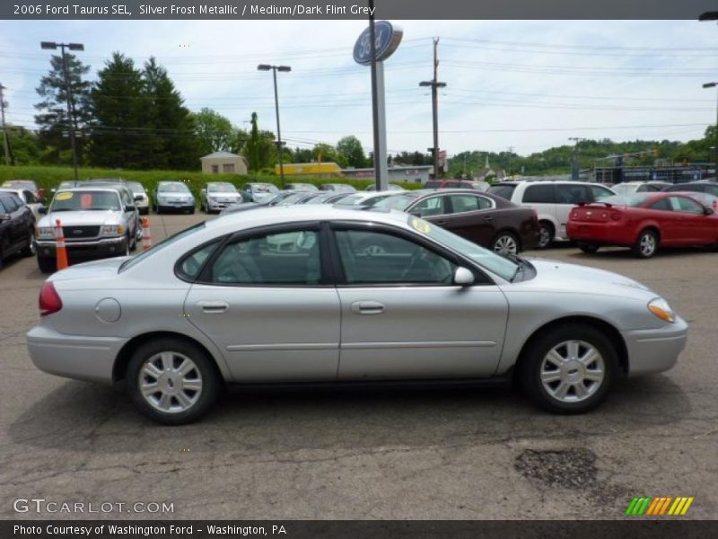 Silver Frost Metallic / Medium/Dark Flint Grey 2006 Ford Taurus SEL