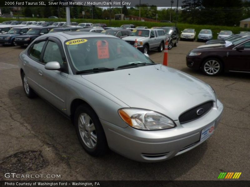 Silver Frost Metallic / Medium/Dark Flint Grey 2006 Ford Taurus SEL