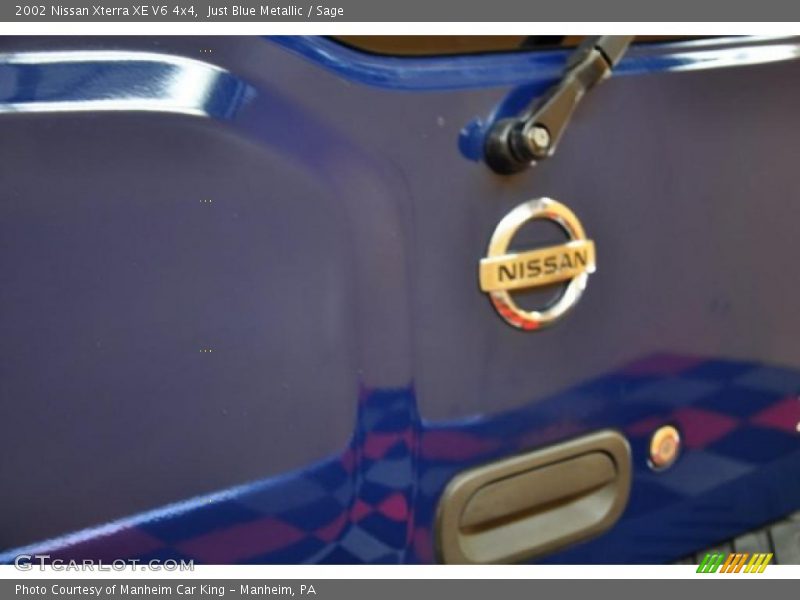 Just Blue Metallic / Sage 2002 Nissan Xterra XE V6 4x4