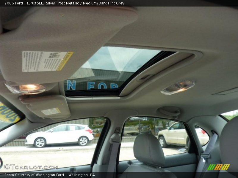 Silver Frost Metallic / Medium/Dark Flint Grey 2006 Ford Taurus SEL