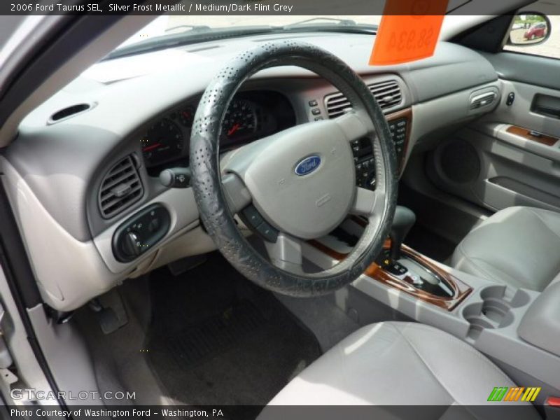 Silver Frost Metallic / Medium/Dark Flint Grey 2006 Ford Taurus SEL