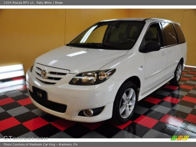 Rally White / Beige 2004 Mazda MPV LX