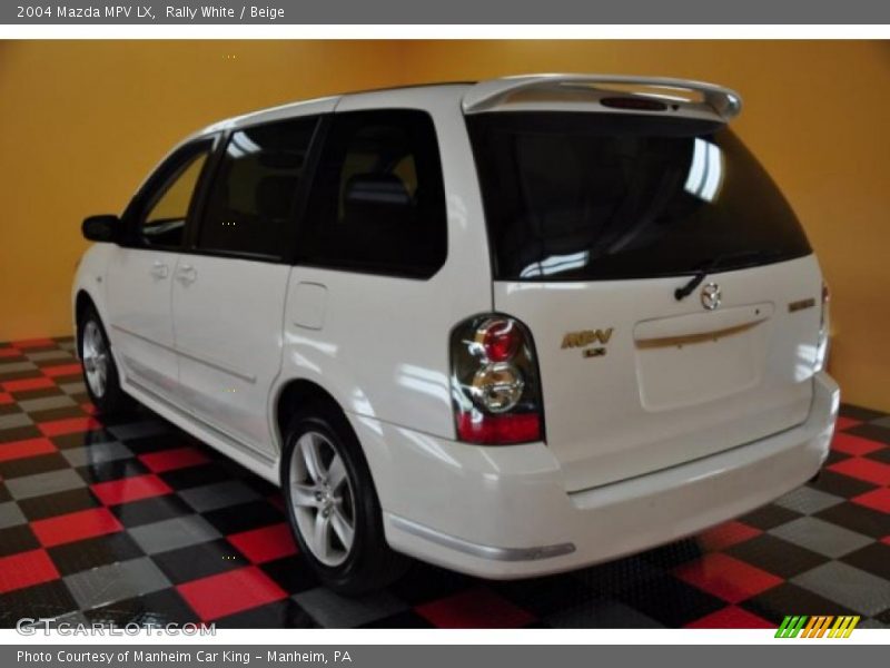 Rally White / Beige 2004 Mazda MPV LX