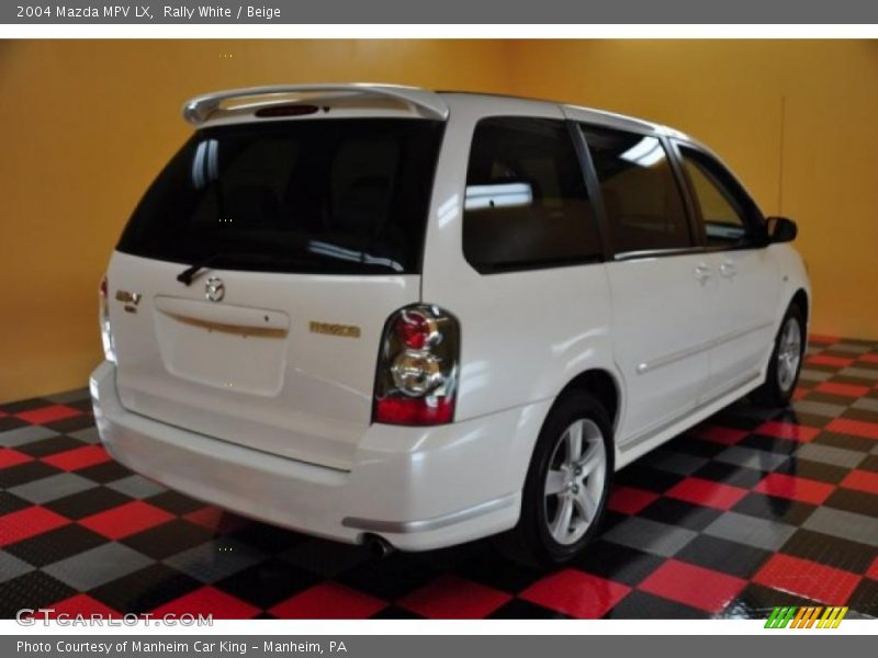 Rally White / Beige 2004 Mazda MPV LX