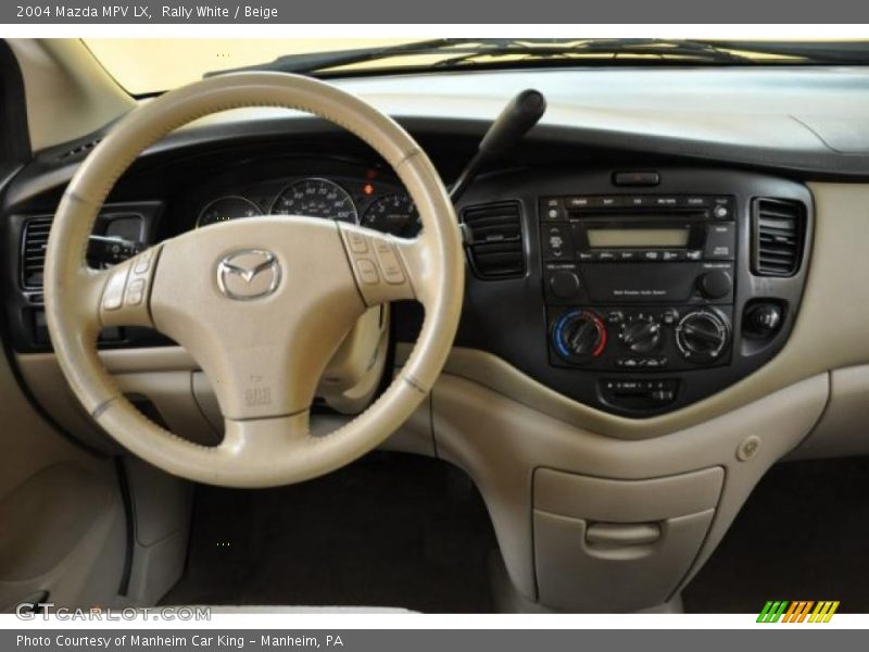 Rally White / Beige 2004 Mazda MPV LX