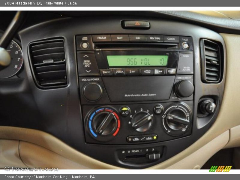 Rally White / Beige 2004 Mazda MPV LX