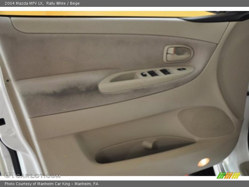 Rally White / Beige 2004 Mazda MPV LX