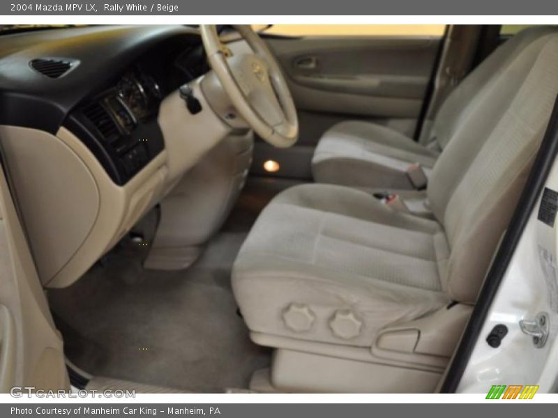 Rally White / Beige 2004 Mazda MPV LX