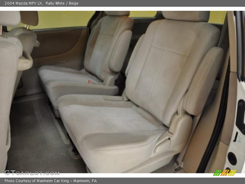 Rally White / Beige 2004 Mazda MPV LX