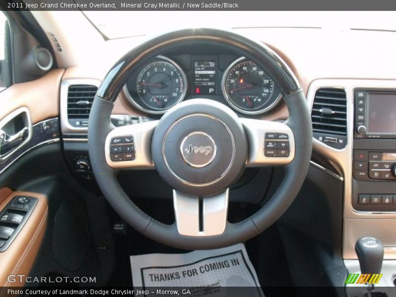  2011 Grand Cherokee Overland Steering Wheel