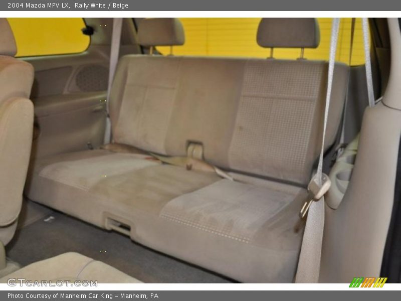 Rally White / Beige 2004 Mazda MPV LX