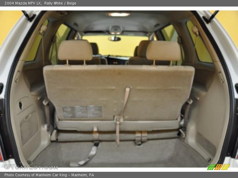 Rally White / Beige 2004 Mazda MPV LX