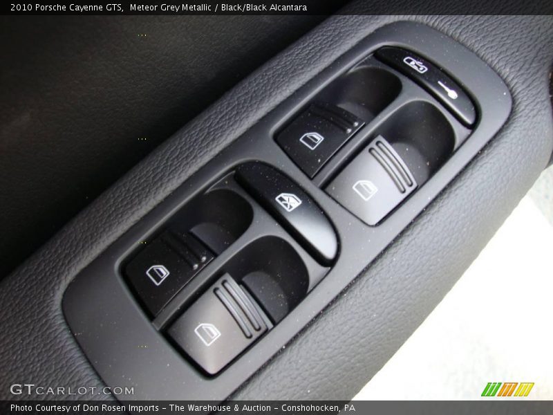 Meteor Grey Metallic / Black/Black Alcantara 2010 Porsche Cayenne GTS