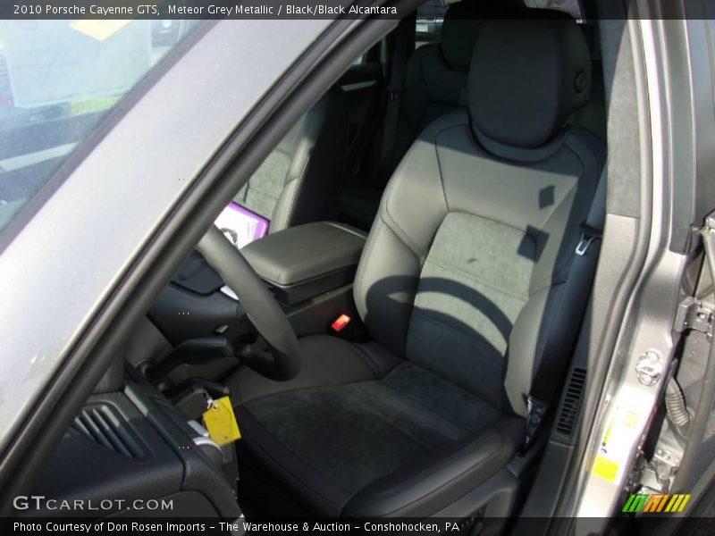  2010 Cayenne GTS Black/Black Alcantara Interior