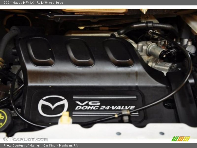 Rally White / Beige 2004 Mazda MPV LX