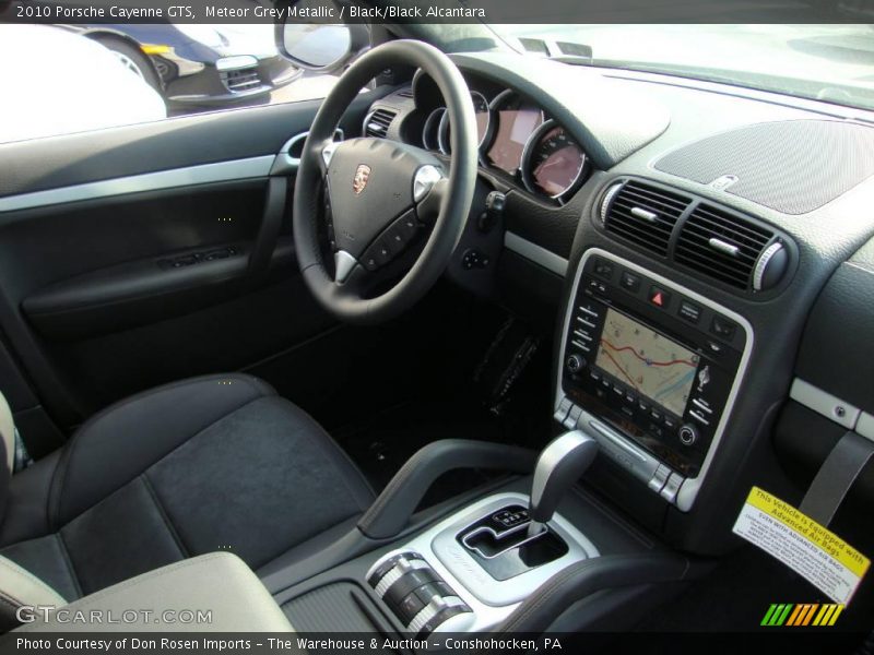  2010 Cayenne GTS Black/Black Alcantara Interior
