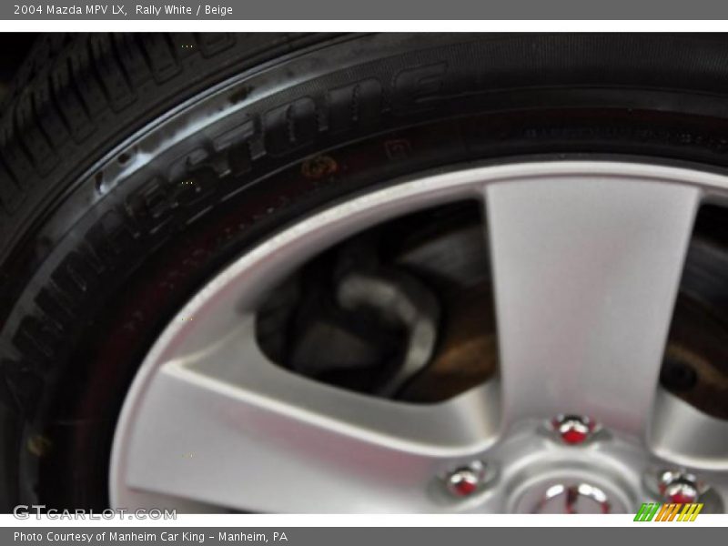 Rally White / Beige 2004 Mazda MPV LX