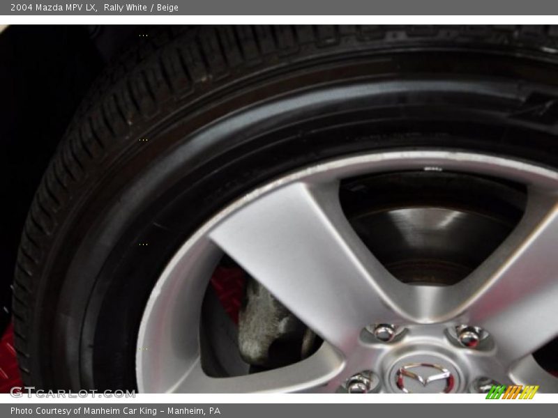 Rally White / Beige 2004 Mazda MPV LX