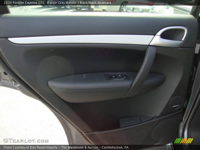 Meteor Grey Metallic / Black/Black Alcantara 2010 Porsche Cayenne GTS